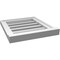 Ekena Millwork Vertical Surface Mount PVC Gable Vent: Functional, w/ 2"W x 2"P Brickmould Sill Frame, 16"W x 18"H GVPVE16X1803SF - alternate 4